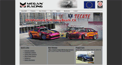 Desktop Screenshot of meganracing-europe.com